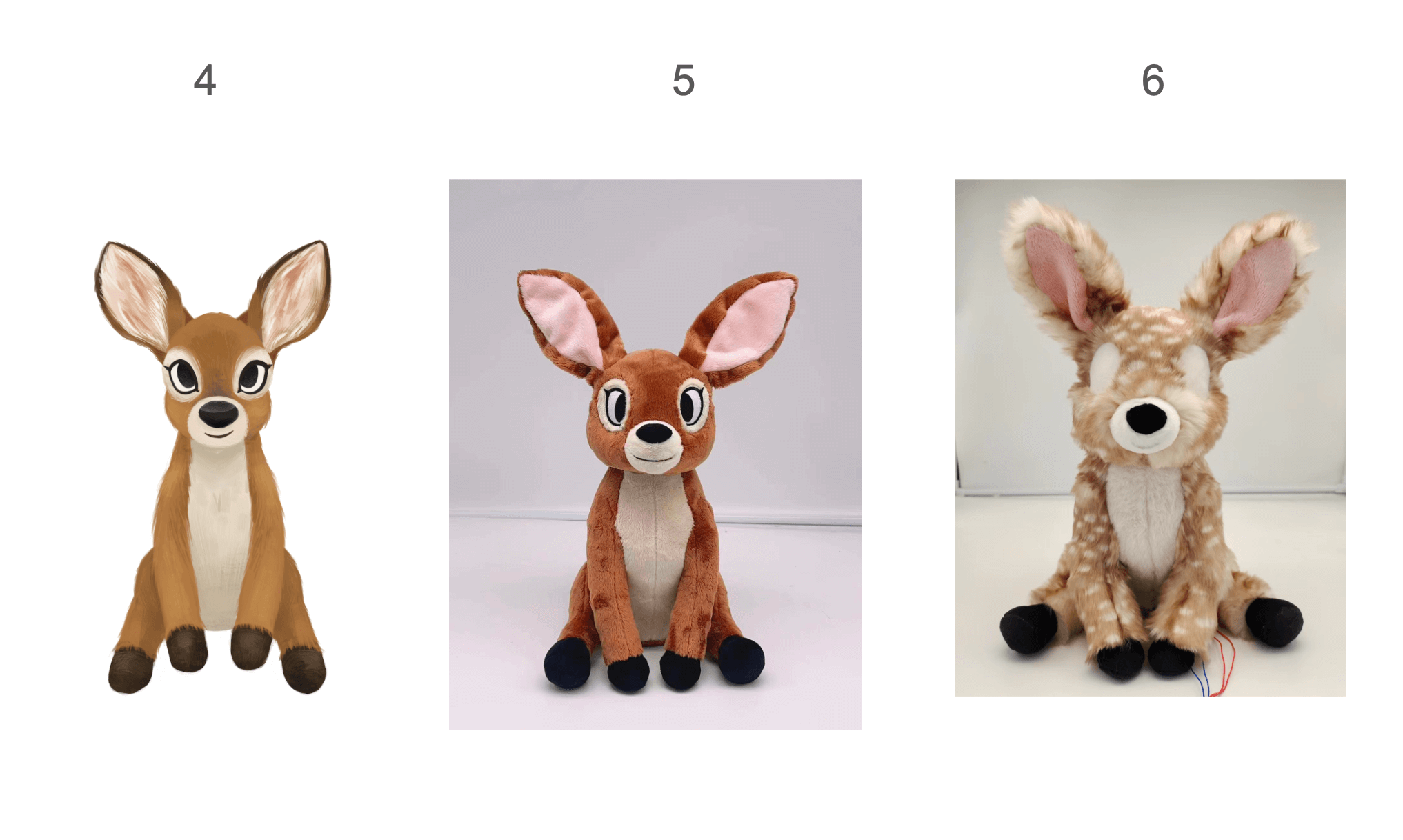 Fawn design progression